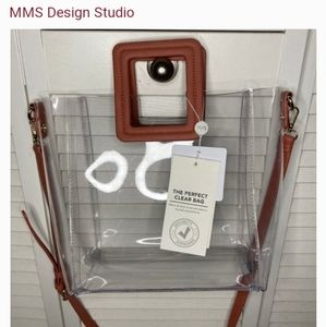 MMS Designer 2 in 1 clear bag